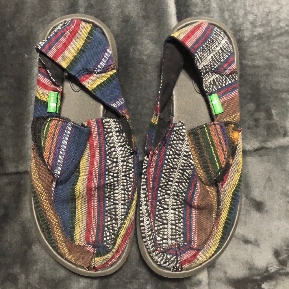 Kids Sanuk slides